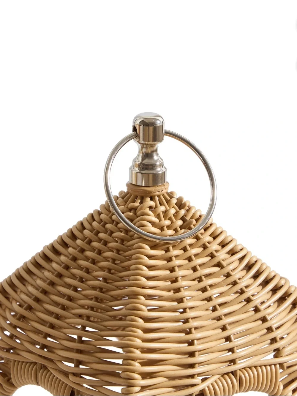 My Texas House Woven Rattan Lantern, 12
